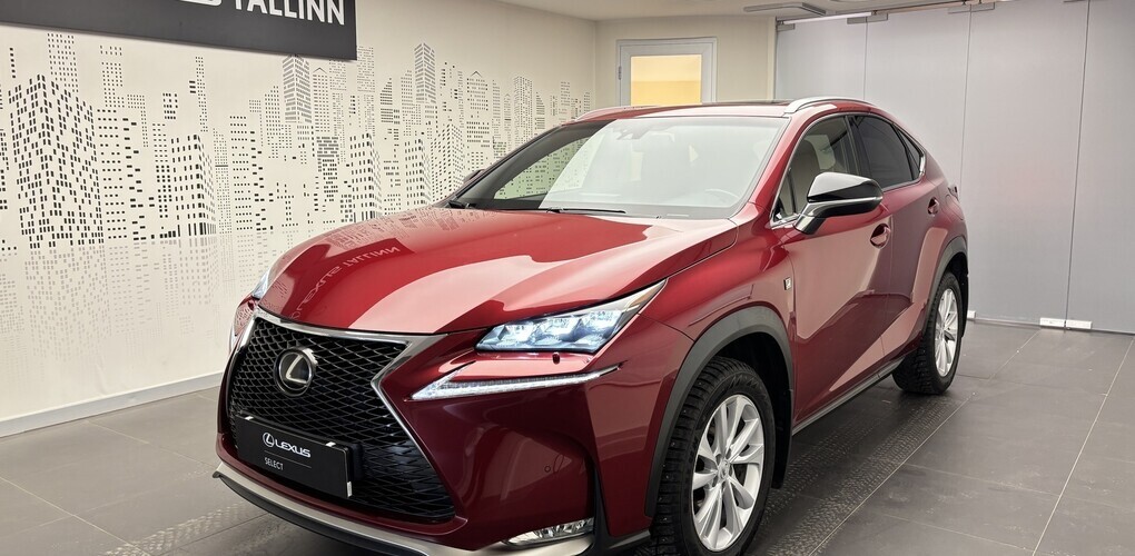 Lexus NX 200t F Sport S + Katuseluuk